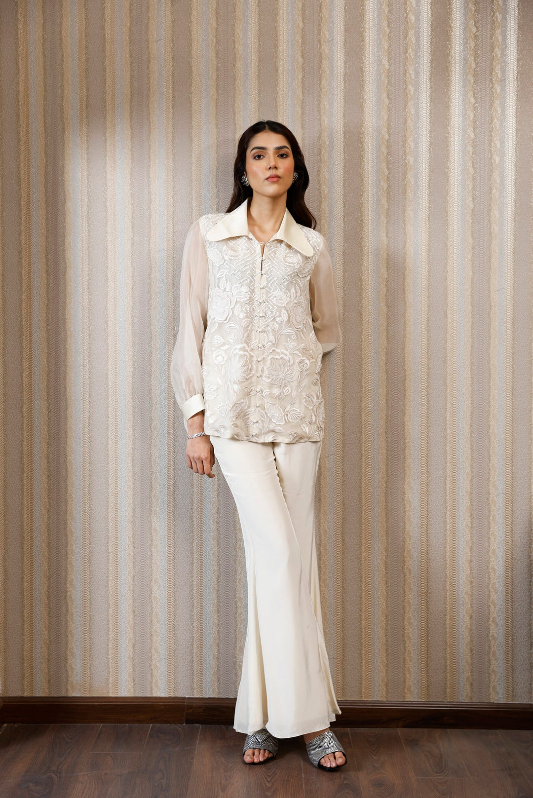 IVORY SHIRT & PANTS